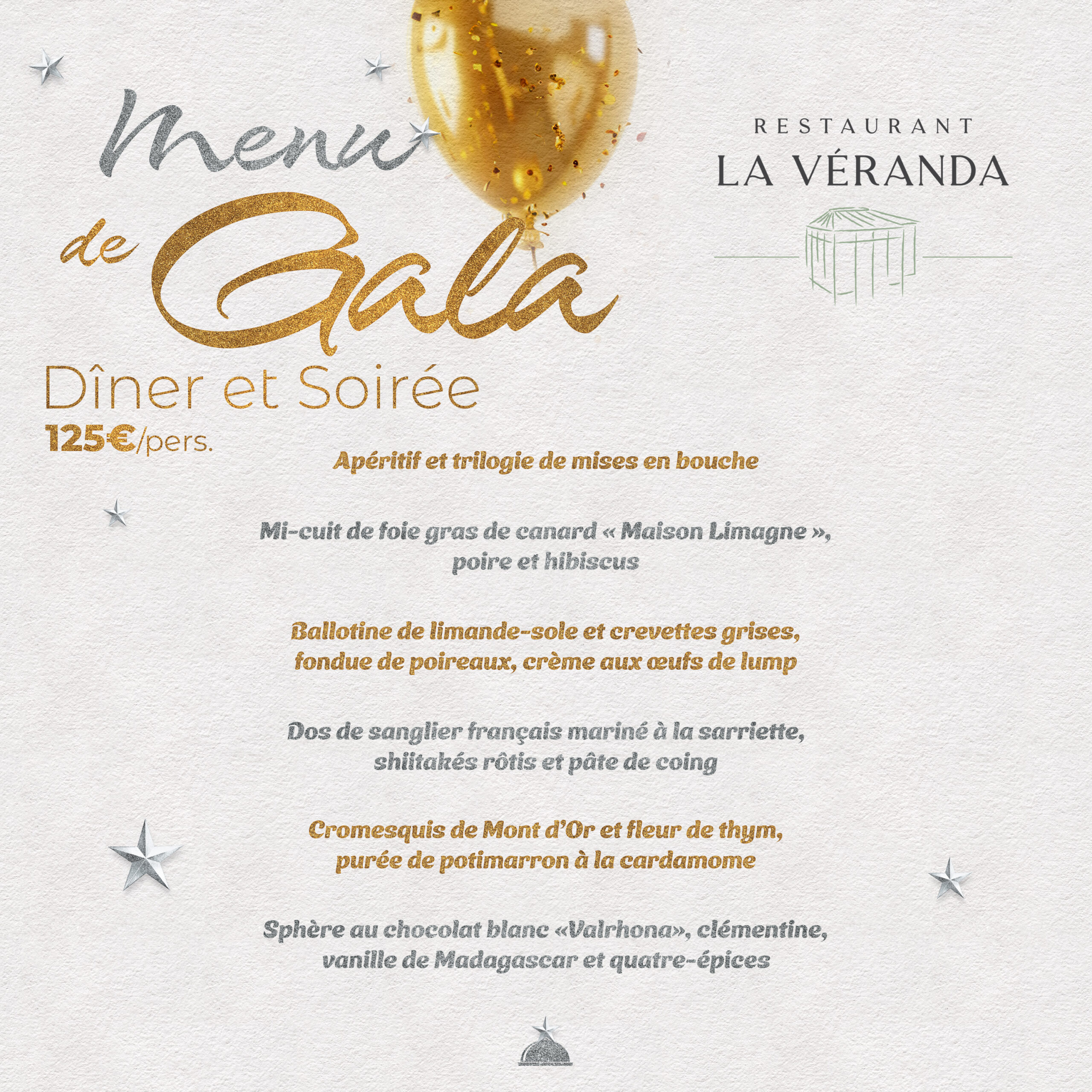 Menu de Gala